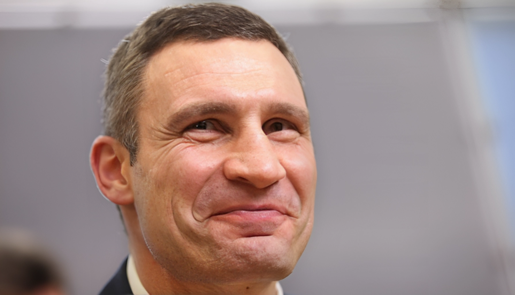 Vitali Klitschko smiles
