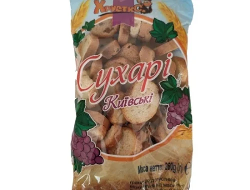 Сухарі 260 г Хрустко Київські