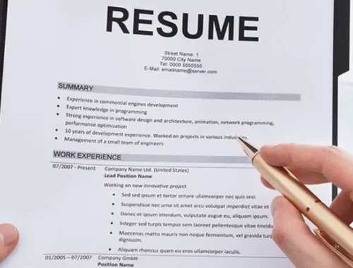resume
