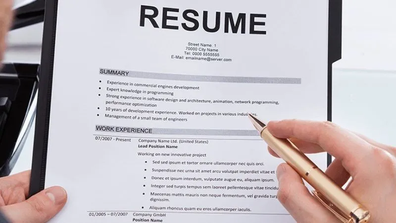 resume